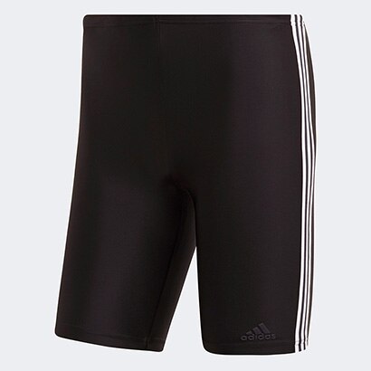 Bermuda D & apos;Água Adidas Fit 3S Masculina - Preto+Branco