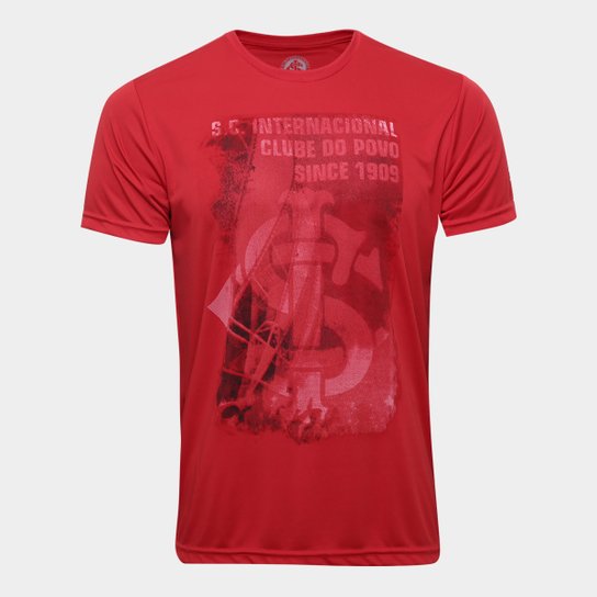 Camisa Internacional Clube do Povo Masculina - Vermelho