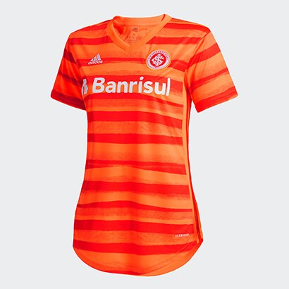 Camisa Internacional III 20/21 s/n° Torcedor Adidas Feminina - Laranja