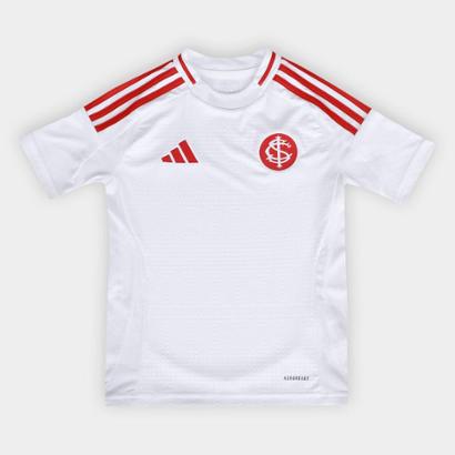 Camisa Internacional Infantil II 25/26 s/n Torcedor Adidas - Branco