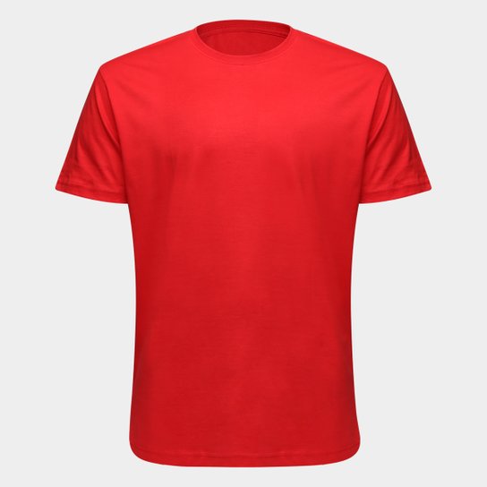 Camiseta Basic Blank Internacional - Masculina - Vermelho