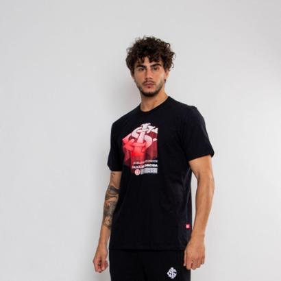 Camiseta Futebol Clássica Internacional Oficial Paixão - Preto