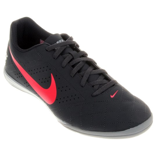 Chuteira Futsal Nike Beco 2 Futsal Masculina - Chumbo+Rosa