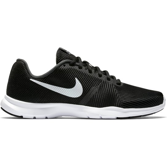 Tênis Nike Flex Bijoux Feminino - Preto+Branco