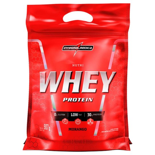 Nutri Whey Protein Hipercalórico em Pó – Pouch 900g