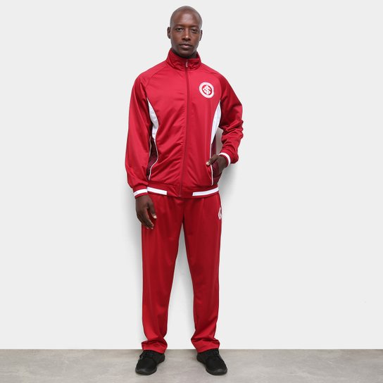 Agasalho Internacional Trilobal I Masculino - Vermelho+Branco