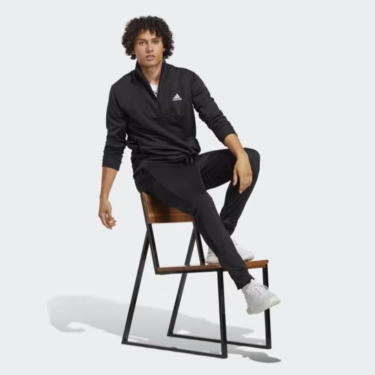 Agasalho Malha Adidas Pequeno Logo IC6772