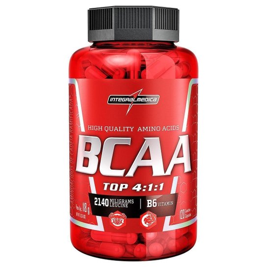 Amino BCAA Top 120 Cáps Body Size - IntegralMédica