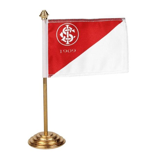 Bandeira de Mesa do Internacional Pequena