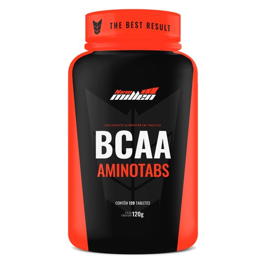 Bcaa Aminotabs New Millen - 120 Tabs -