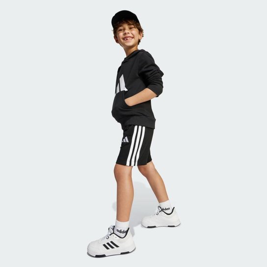 Bermuda Adidas 3 Stripes ESS Infantil Unissex