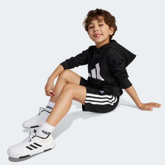 Bermuda Adidas 3 Stripes ESS Infantil Unissex