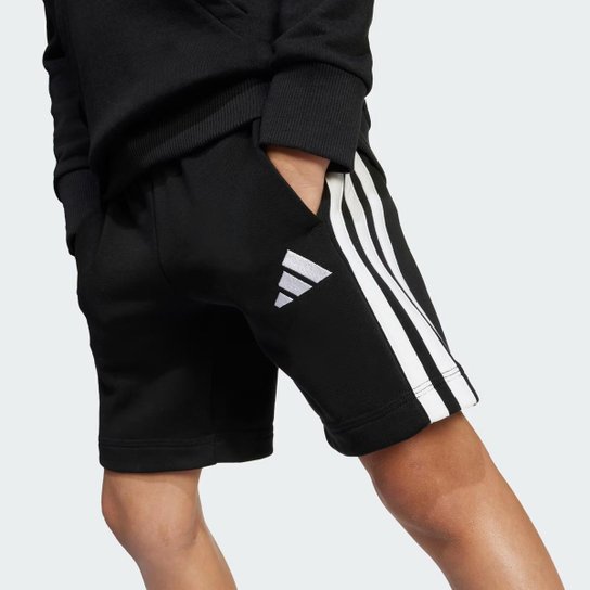 Bermuda Adidas 3 Stripes ESS Infantil Unissex