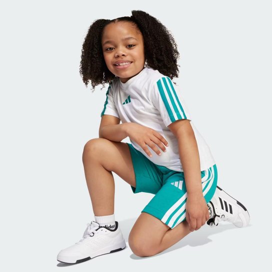Bermuda Adidas 3 Stripes ESS Infantil Unissex