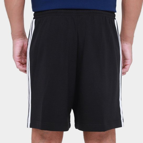 Bermuda Adidas 3S French Terry Preta