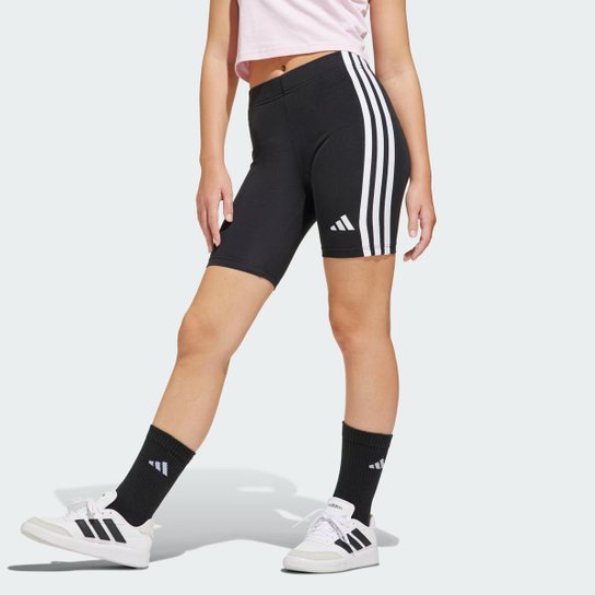 Bermuda Adidas Essentials Biker 3S Juvenil Unissex