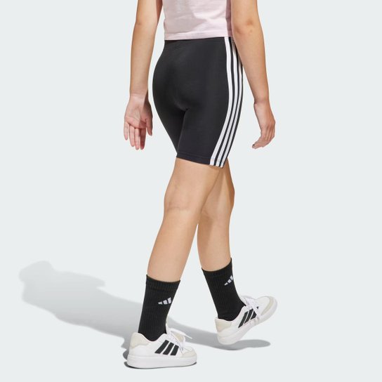 Bermuda Adidas Essentials Biker 3S Juvenil Unissex