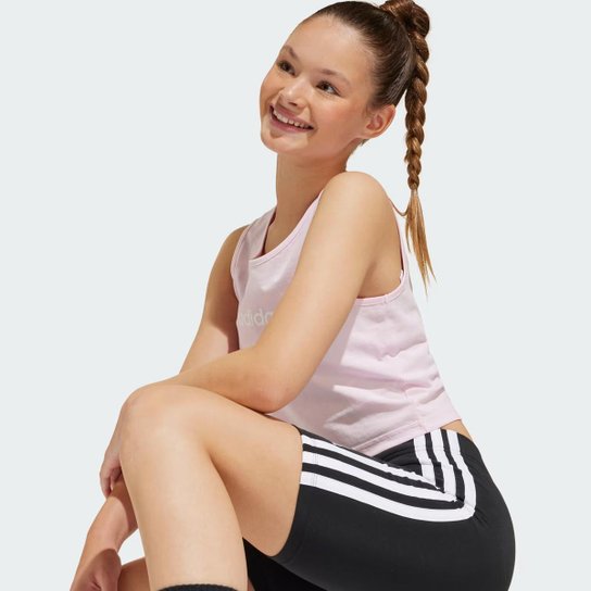 Bermuda Adidas Essentials Biker 3S Juvenil Unissex