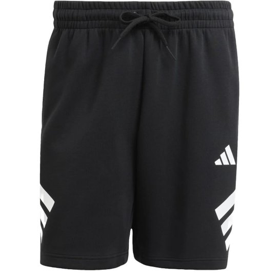 Bermuda Adidas Future Icon 3 Stripes Masculino Preto