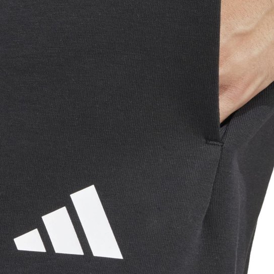 Bermuda Adidas Future Icon 3 Stripes Masculino Preto