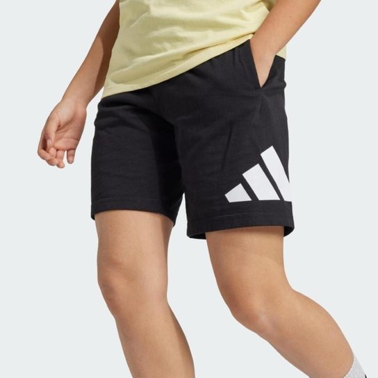 Bermuda Adidas Moletom Essentials Kids Infantil