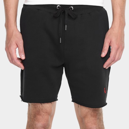 Bermuda Moletom Internacional Londres Reserva Masculina