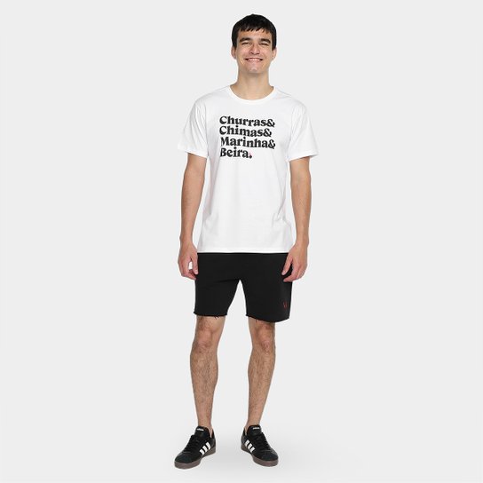 Bermuda Moletom Internacional Londres Reserva Masculina