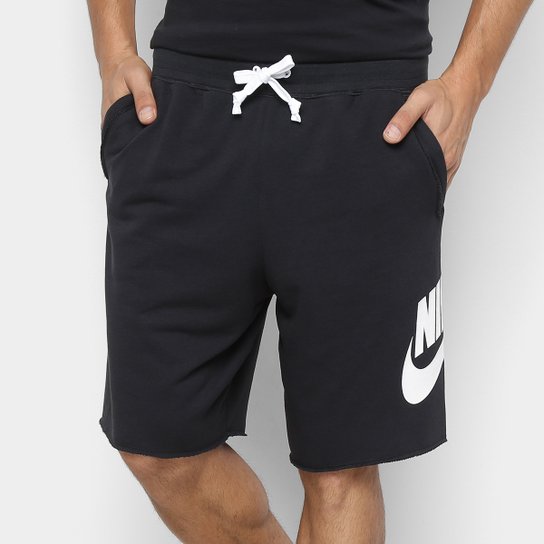 Bermuda Masculina Shorts Moletom Nike Shorts Nike Air Moletom