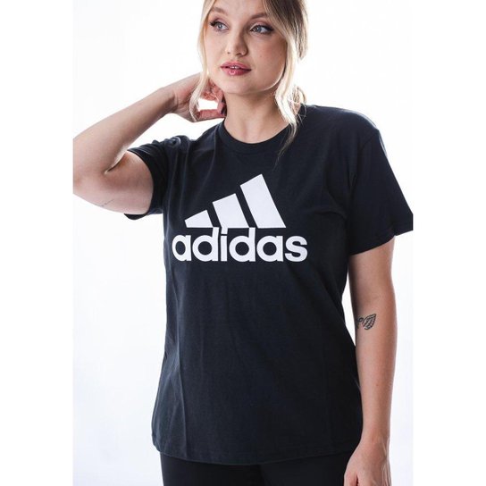 Blusa Adidas Feminina Manga Curta Essentials Reggla