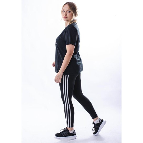 Blusa Adidas Feminina Manga Curta Essentials Reggla