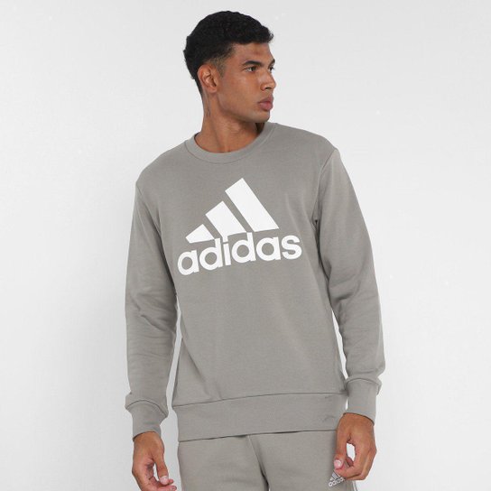 BLUSA ADIDAS LOGO SEM CAPUZ MASCULINA
