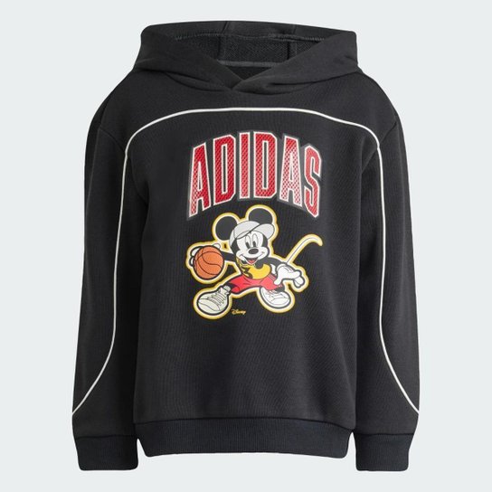 Blusa Infantil Adidas Capuz Disney Mickey Mouse