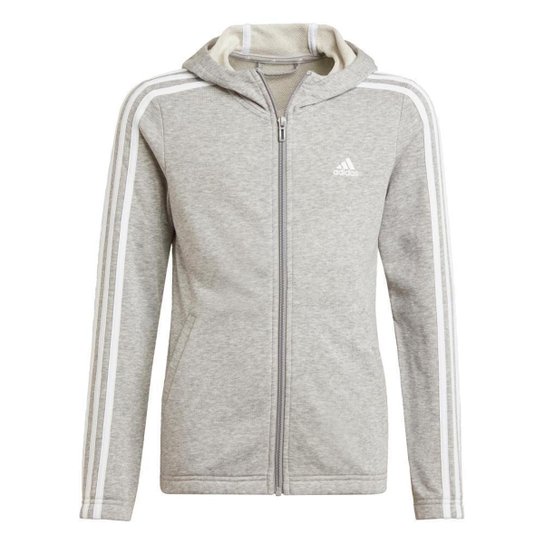 Blusa Moletom Capuz Essentials 3-Stripes Adidas