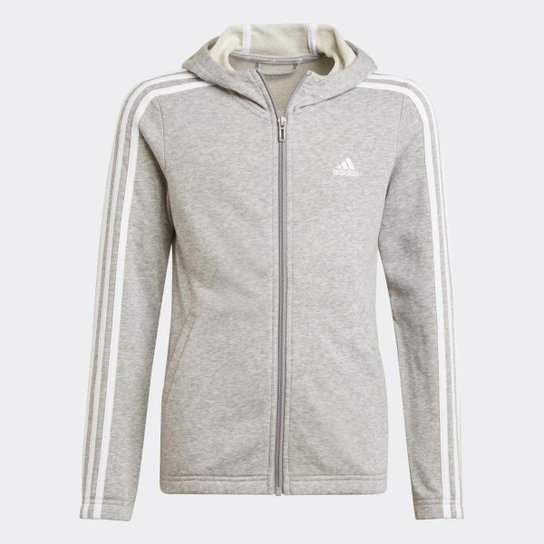 Blusa Moletom Capuz Essentials 3-Stripes Adidas