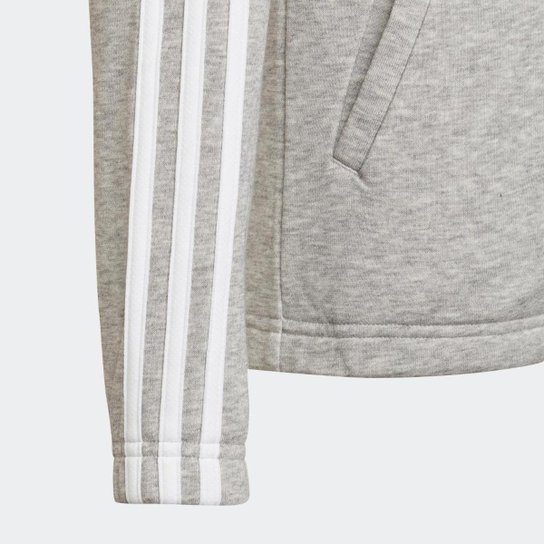 Blusa Moletom Capuz Essentials 3-Stripes Adidas