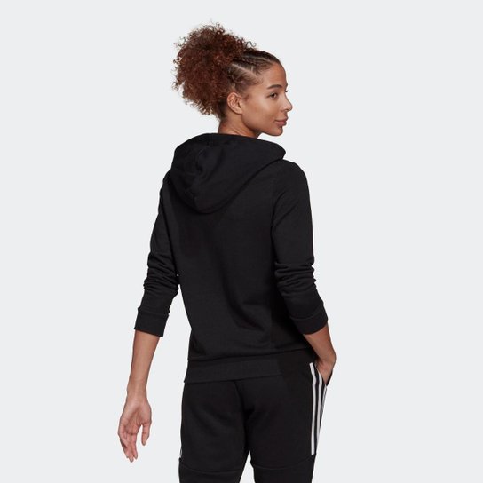 Blusa Moletom Capuz Essentials Relaxed Logo Adidas