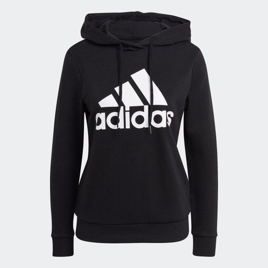 Blusa Moletom Capuz Essentials Relaxed Logo Adidas