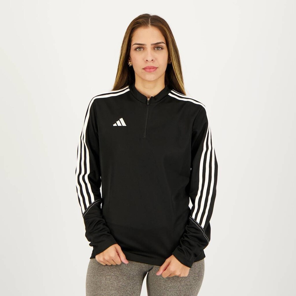 Blusão Adidas Tiro Club Feminino Preto