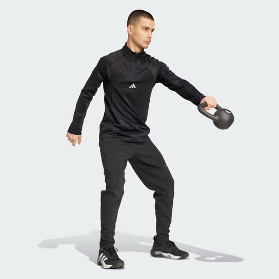 Blusão Adidas Ziper 1/4 Tech Masculina