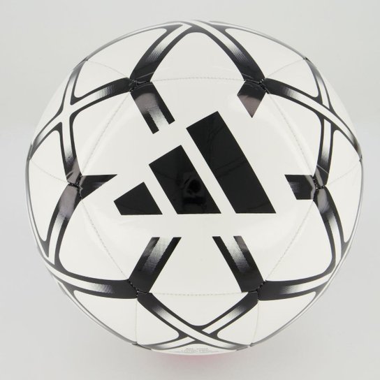 Bola Adidas Starlancer CLB Campo Branca e Preta
