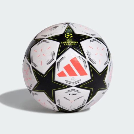 Bola Adidas UCL Feminina League Campo Branca e Azul