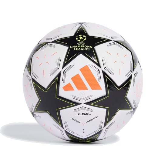 Bola Campo Adidas UCL Fase de Grupos 24/25 Preto+Branco