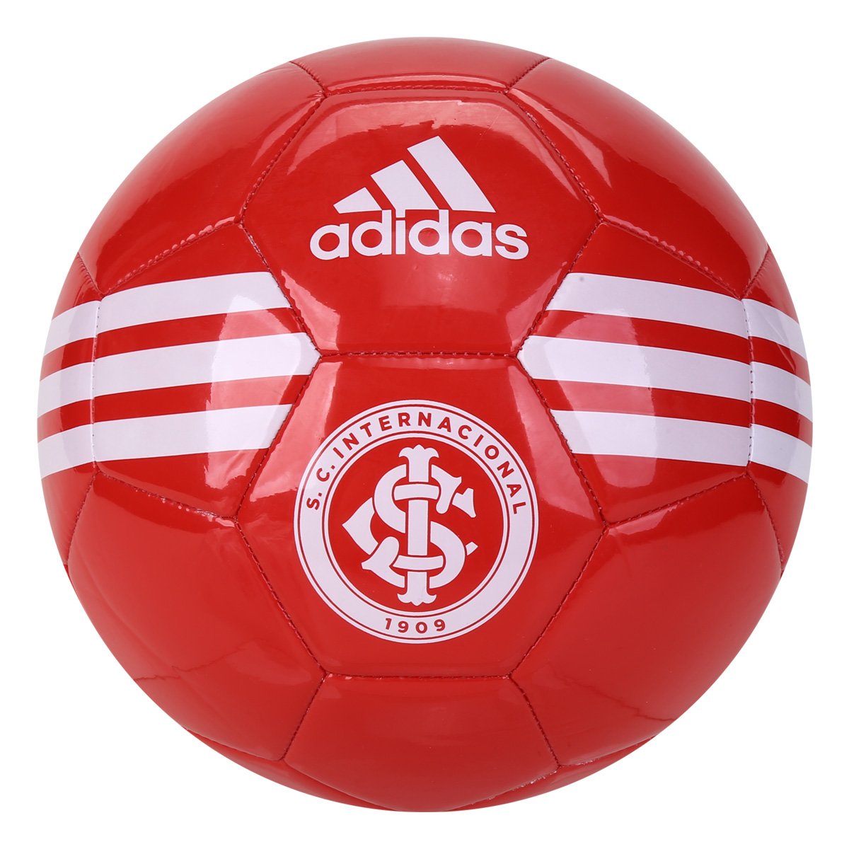 Bola de Futebol Campo Internacional Adidas Vermelho Loja do Inter Bola de Futebol Campo Internacional Adidas Vermelho Loja do Inter