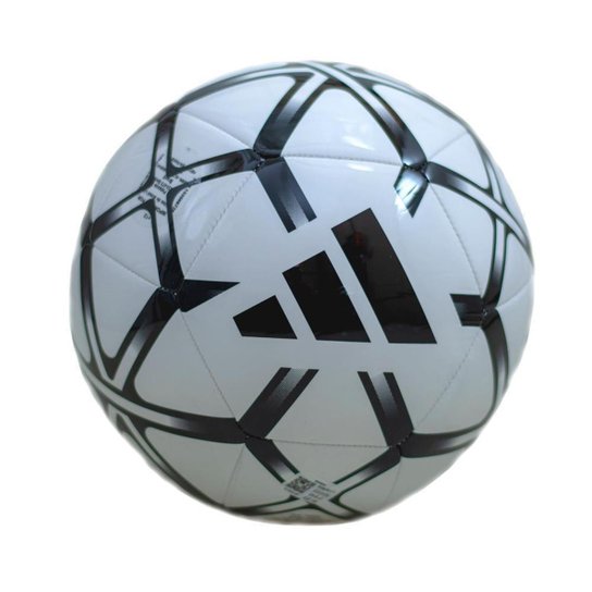 Bola de Futebol de Campo Branca/Preta Starlancer Club | Adidas
