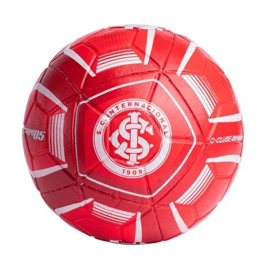 Bola de Futebol Internacional Dualt PVC - VERMELHO 5