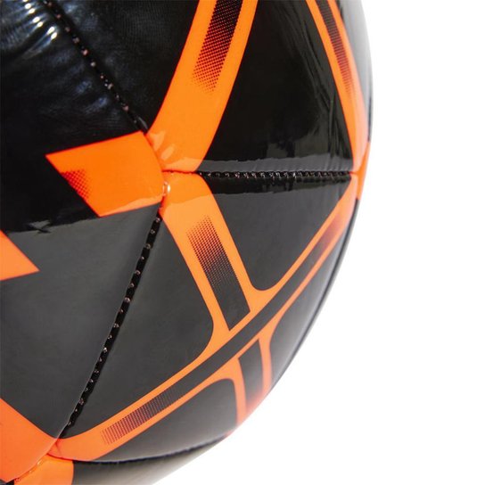 BOLA FUTEBOL DE CAMPO ADIDAS STARLANCER CLUB - PTO/VERM UN