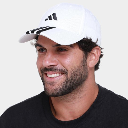Boné Adidas Aba Curva Strapback 3 Listras
