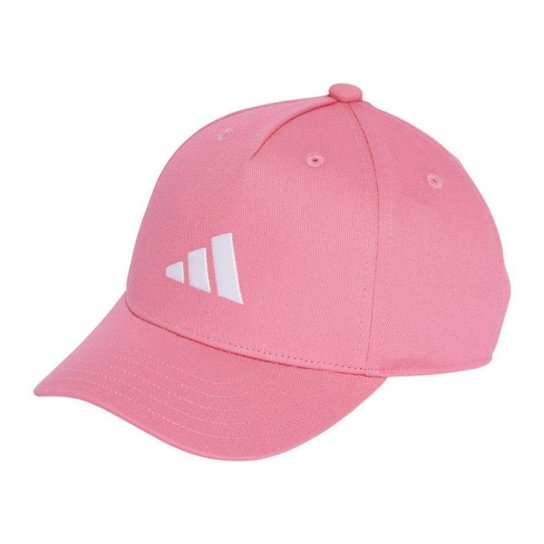 Boné Adidas Essential Logo Infantil - Rosa Único