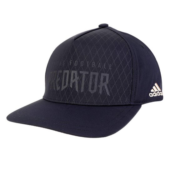 Boné Adidas Predator Snapback - Preto+Vermelho