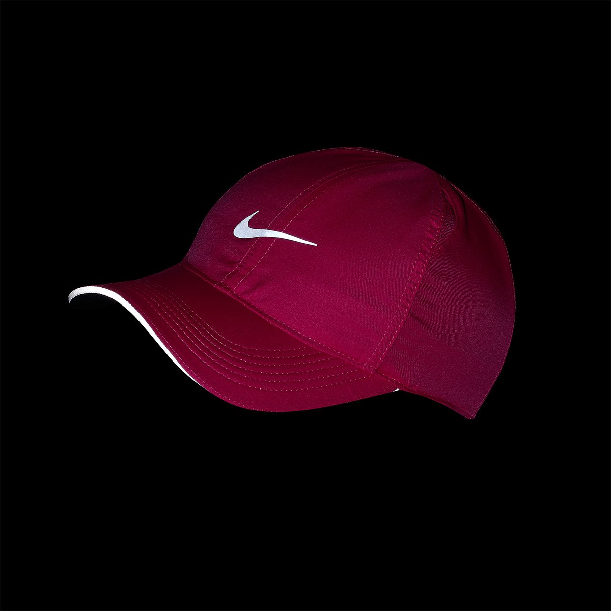Boné Nike Aba Curva Featherlight Run - Pink | Loja do Inter